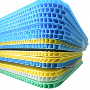 hoja hueca de polipropileno