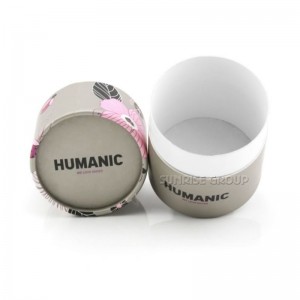 Caja de empaquetado vendedora caliente formada cilindro del almacenamiento del regalo del calcetín