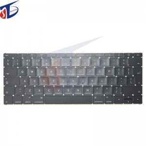100% nuevo teclado del Reino Unido para Apple Macbook Pro Retina 12 '' A1534