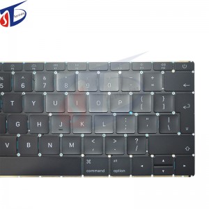100% nuevo teclado del Reino Unido para Apple Macbook Pro Retina 12 '' A1534