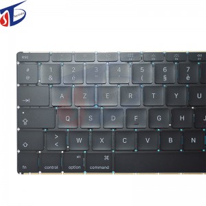 Gran cantidad en stock Teclados franceses para Apple MacBook Retina A1534 teclado original 2016 años