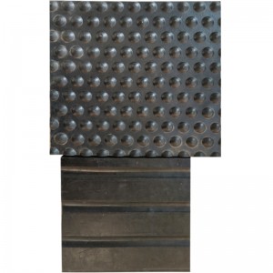 Las protuberancias de puntos no son densas