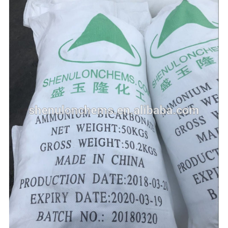 Bicarbonato de amonio de calidad alimentaria