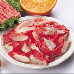 Palito de cangrejo de imitación congelado