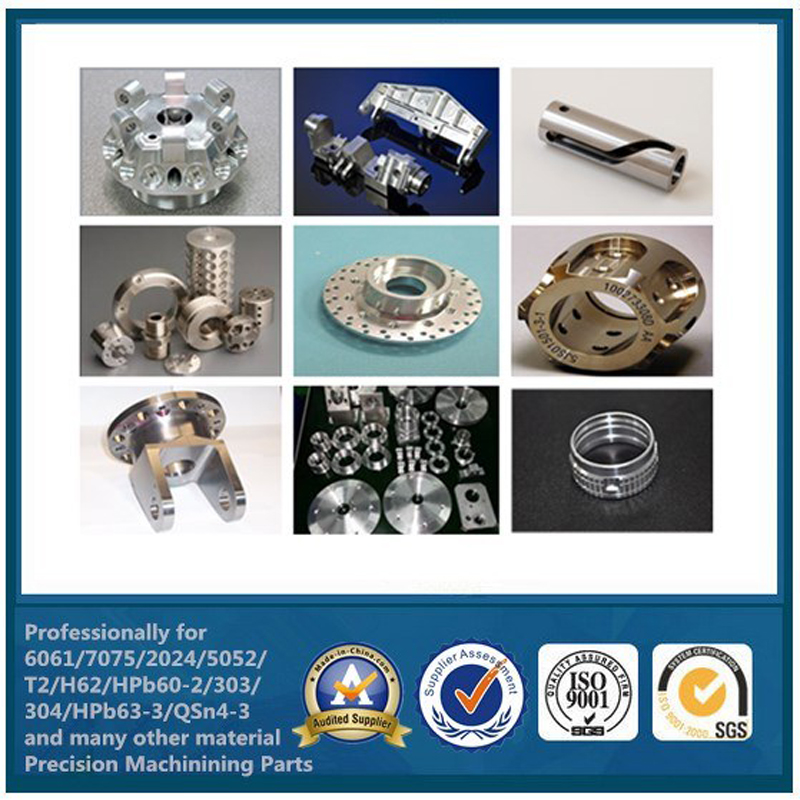 Procesamiento CNC de piezas de mecanizado de componentes de aluminio anodizado en China