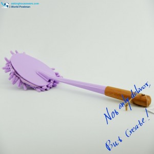 Fregona extraíble de fibra extraíble con asa de bambú Akbrand