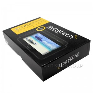 Dongguan Wholesale Custom Design Tapa de cartón caja de embalaje de radio sunstech