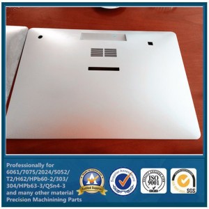 Precisión CNC mecanizado cnc fresado aluminio accesorios de computadora