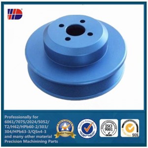 Piezas modificadas para requisitos particulares del CNC de la precisión de repuesto de la máquina con aluminio