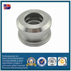 Piezas modificadas para requisitos particulares del acero inoxidable de la máquina del torno del CNC de la alta precisión