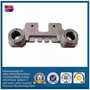 Piezas de acero de fresado de mecanizado CNC de precisión para máquinas dispensadoras automáticas