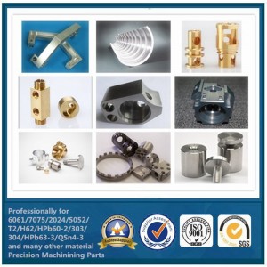 Pieza de metal de corte por láser CNC de alta precisión