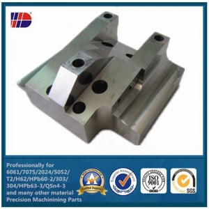 Fresado deslizante de pieza mecanizada SUS316 de alta precisión