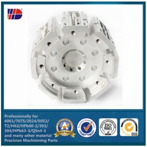 Piezas de recambio mecánicas precisas de mecanizado CNC de aluminio
