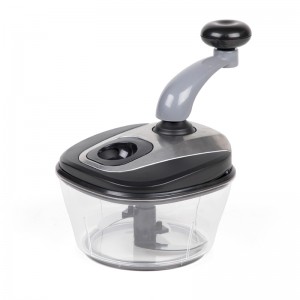 Rebanadora multifuncional de la cortadora de la mano de la ensalada y de la cortadora de la mano de la verdura negra