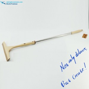 Tubería de acero inoxidable Akbrand 90cm mango largo ventana escobilla de goma