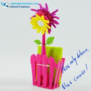 Juego de cubos de limpieza y cubos de limpieza para cocina Akbrand con lechones y esponja