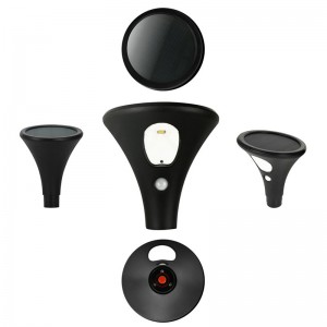 Luz LED solar para jardín