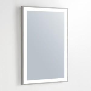 Espejo retroiluminado iluminado LED de lujo para la UE y los EE. UU.-ENE-AL-108