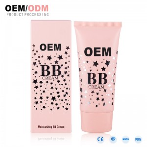 Mejor reparación Impermeable Hidratante Piel negra Aroma Perla Blanqueamiento facial Maquillaje BB Crema