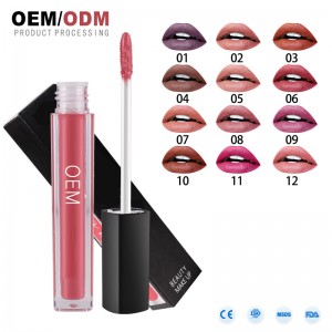 Etiqueta privada de alta calidad Colorpop Mate Lipgloss Lápiz labial líquido OEM Lipgloss