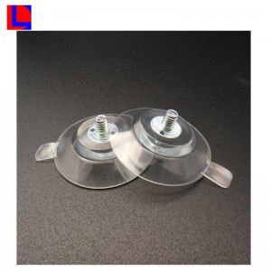 Ventosa de PVC transparente al vacío.