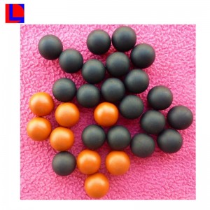 bola de poliuretano sólido de caucho sólido personalizado pu