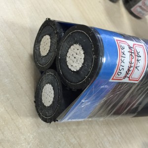 NFC33226- PR XLPE con aislamiento UG MV Cable de alimentación 12KV 24KV 36KV para metro