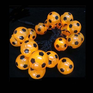 La bola de la bola del fútbol LED enciende las decoraciones para la Navidad / el día de fiesta