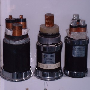 Cable de alimentación HV blindado con cable de cobre 66KV para sistema de transmisión grande