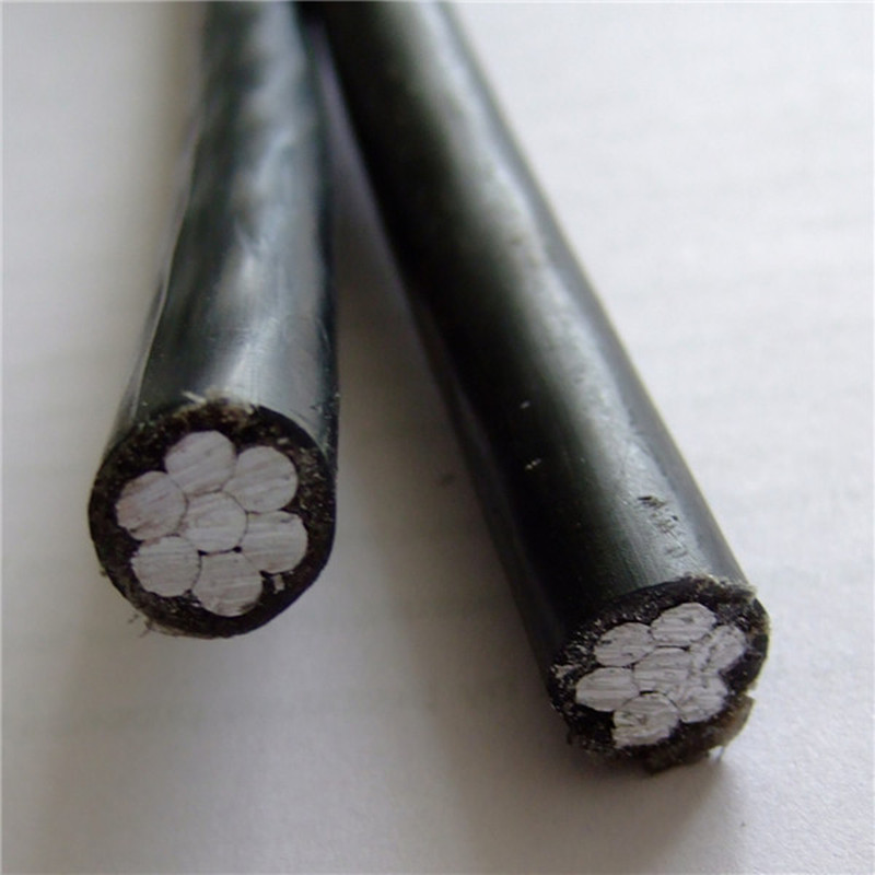 Cable de alimentación ABC aislado dúplex de baja tensión 2x16mm2 Estándar NFC 33-209