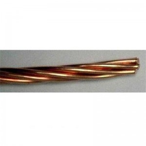 Cable de cobre desnudo trenzado fabricante conductor de cobre desnudo dibujado duro