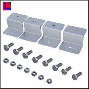 Para estructura del sistema de montaje solar de piezas.
