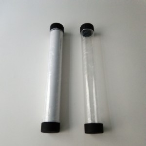 Suministros de tapete de juego transparente con tubo de almacenamiento de tapete negro