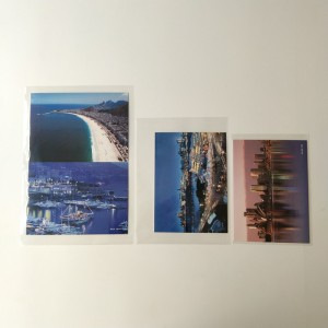 Bolsas de almacenamiento de cubierta de manga suave de plástico transparente de cristal transparente