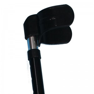 ajuste de bastones de muleta de aluminio