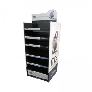 Exhibición de la cartulina de la promoción para la tarjeta de felicitación del libro, mercancía al por menor de la exhibición del soporte de exhibición, exhibición del estallido