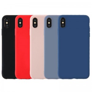 Venta caliente funda de silicona para iphone XS