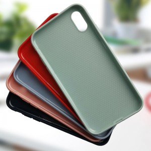 Funda de silicona líquida para teléfono para iphone X, XR, MAX