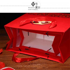 caja de embalaje de almuerzo de ensalada de bento de papel kraft desechable personalizado al por mayor