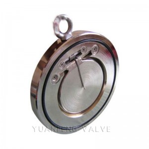 Válvula de retención de placa única