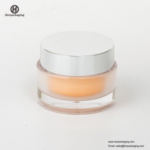 HXL213A tarro cosmético acrílico vacío redondo de lujo