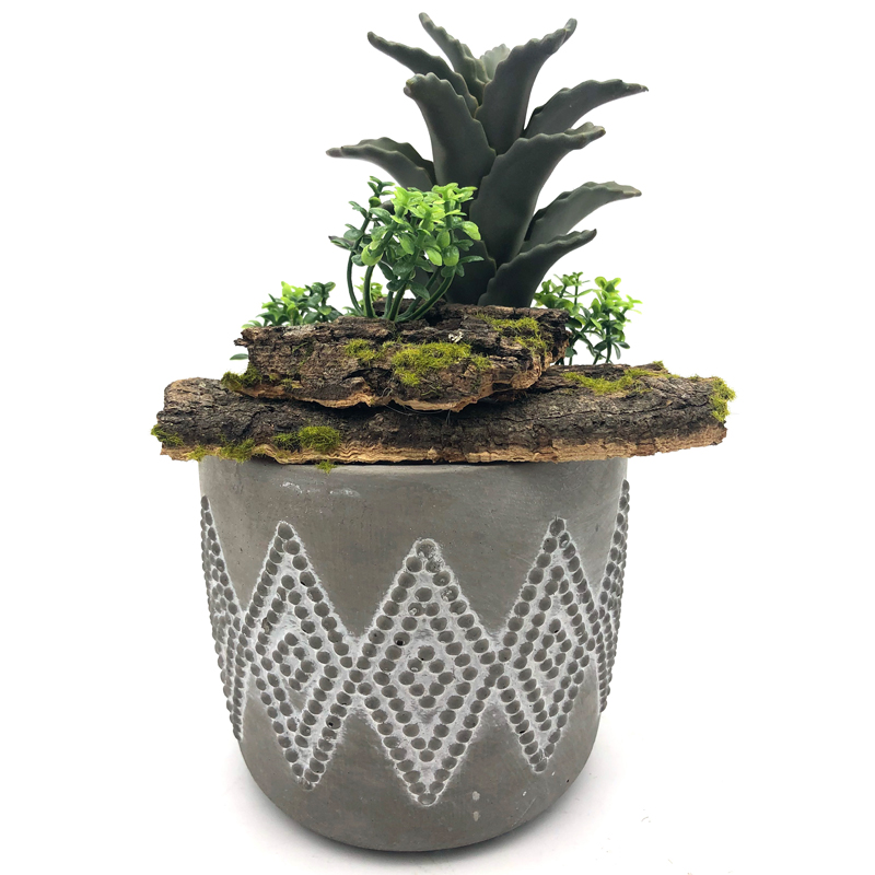 Artificial realista suculenta planta de aloe vera tropical oficina jardín decoración del hogar
