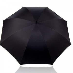 Paraguas de ventilador de revestimiento plateado con protección UV UPF 50+ de 27 pulgadas