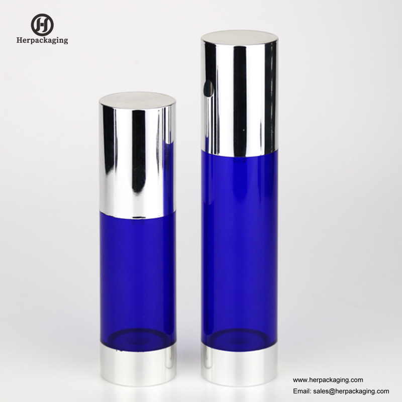 HXL429 Vacío acrílico crema sin aire y botella de loción envases cosméticos cuidado de la piel contenedor