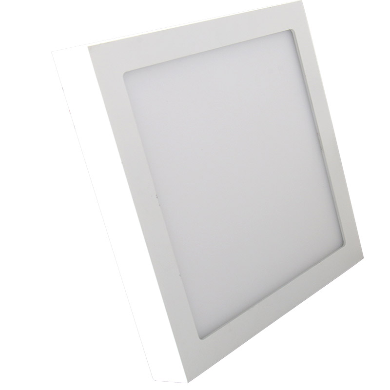 Iluminación LED de panel plano ultrafino TUV 3W 6W 9W 12W panel de luz LED cuadrado con panel de luz de alto brillo para ahorro de energía