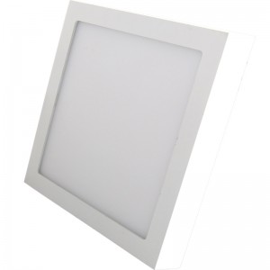 Iluminación LED de panel plano ultrafino TUV 3W 6W 9W 12W panel de luz LED cuadrado con panel de luz de alto brillo para ahorro de energía
