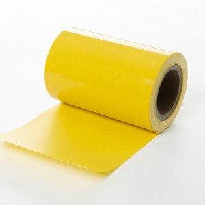 Rollo de hoja de PP amarillo degradable para trampa adhesiva de insectos