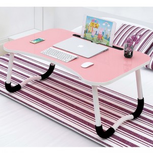 Mesa plegable para computadora en la cama u