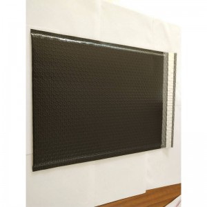 Bloqueo de cremallera deslizante de impresión de logotipo de plástico negro personalizado